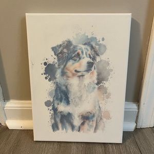 Clearance Sale 🎁 Aussie dog canvas sign